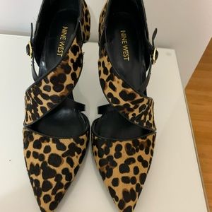 Women’s Nine West Leopard Print Heels